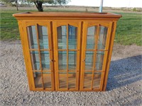 Thomasville solid wood Lighted Display Cabinet