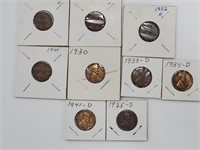 9- Wheat Pennies