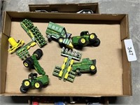 John Deere Mini Diecast Farm Equipment Toys