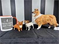 Three Beswick Dogs