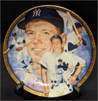 The Legendary Mickey Mantle Collector Plate