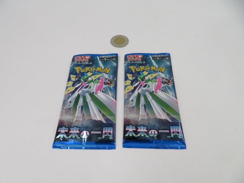 2 pack neufs de cartes Pokemon Japonaise