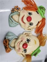 Vintage Enesco Clowns