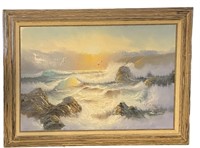 Original Seascape on Canvas