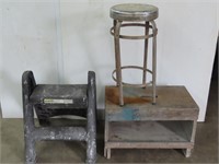 Stool, Step Stool, Wooden Stool