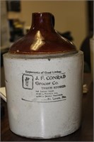 A J.F. Conrad Stone Crock