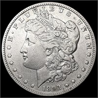 1892-S Morgan Silver Dollar ABOUT UNCIRCULATED