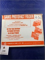 Vintage Sams Photofact Folder No 462