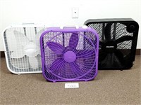 Lasko and Pelonis Box Fans (No Ship)