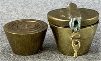 Vintage Brass Measuring Units