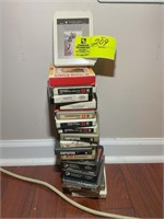 GROUP OF 8 TRACK CASSETTES