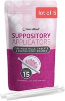 Lot of 5, NutraBlast Disposable Vaginal Suppositor