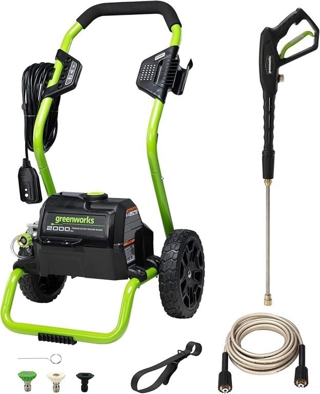 Greenworks 2000 PSI Electric Pressure Washer