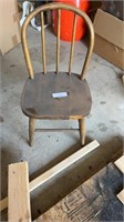 Bent wood child’s chair