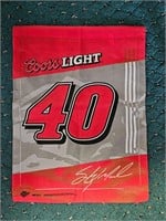 Small Sterling Marlin Coors Light NASCAR Flag