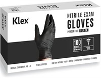 Klex Nitrile Exam Gloves - Medical Grade, Powder