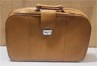 Vintage Locking Suitcase with Keys 14×22×5