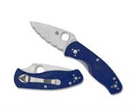 Spyderco Blue Lightwt. Persistence Folding Knife