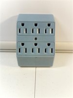 6 Outlet Wall Tap Power Adapter