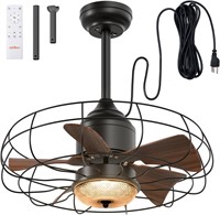 addlon Outdoor Ceiling Fans with Lights  20 inch