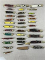 Assortment of Modern Imported Knives