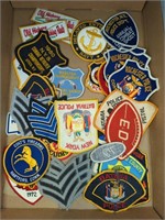 ASSORTED BADGES - POLICE, NAVY, FIREARMS, ETC.