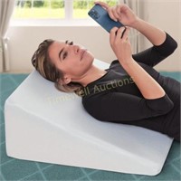 Bed Wedge Pillow - 10 Inch  Memory Foam Top