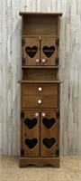 Vintage Wooden Country Cabinet