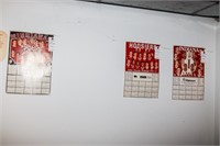 (3) IU Calendars, 1988-89, 90-91, 98-99
