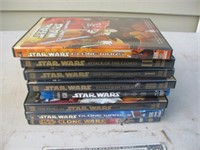 Lot of Star Wars DVDs & Blu-Rays