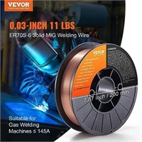 VEVOR Solid MIG Welding Wire, ER70S-6 0.030-inch