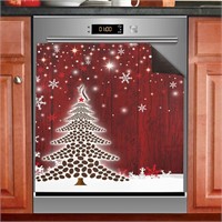 Dishwasher Cover Panel  Christmas Theme  26x23