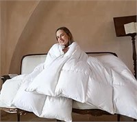 SEALED-SWITTE Luxury Goose Feather Down Comforter