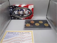2002 Gold Edition State Quarter Set
