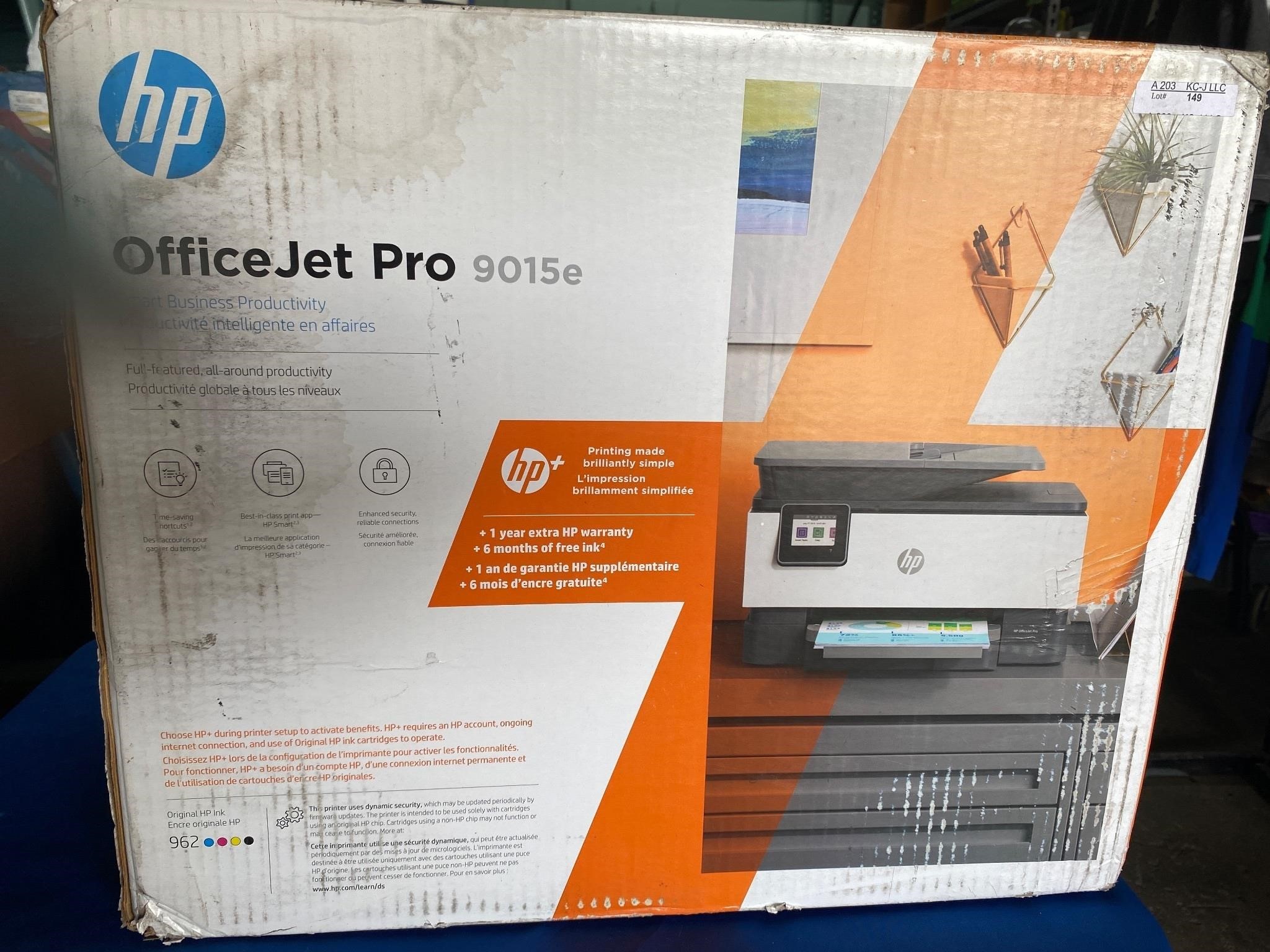 HP office Jet Pro 9015e
