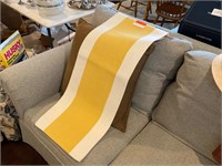 Yellow & White Table Runner