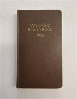 1956 Wyoming Brand Book Ranching Cattle