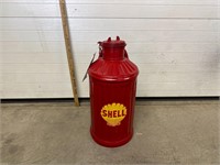 Shell Oil Can Made by Davis Welding & Mfg.