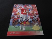 1993 UD SP JOE MONTANA AUTOGRAPH AUD COA