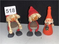 WOODEN FIGURINES FROM SWEDEN
