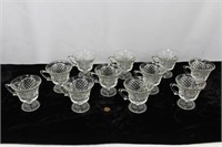 Vintage Molded Glass Cups