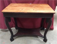 Antique Library Table Desk