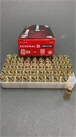 40 S&W FMJ Federal (50 Rounds)
