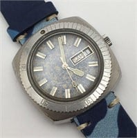 Vintage Men's Urech Navy Automatic Watch