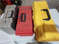 2 Tool Boxes, Fishing Box