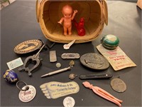 Vintage lot of collectibles