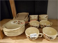 Vintage Dish Set (hallway)