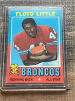 Floyd Little Denver Broncos 1971 Football Card