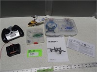 Small Helicopter and drone parts