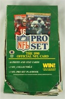 1990 N F L Pro Set Football Cards Box